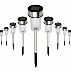 IDMarket 20 bornes solaires d'extérieur* Eclairages D'Ambiance