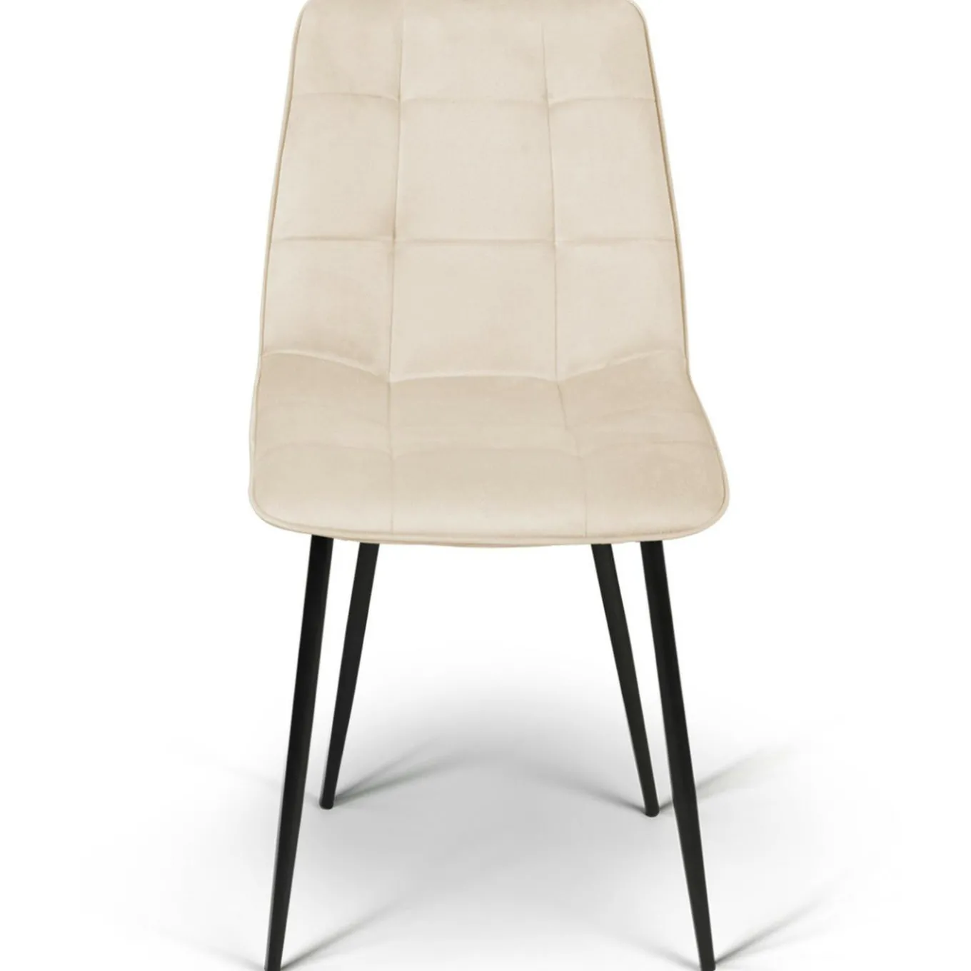 IDMarket 6 Chaises en velours mix color terracotta et beige* Chaises|Tables Et Chaises