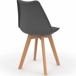 IDMarket 8 chaises scandinaves mix color* Collection Scandinave|Chaises