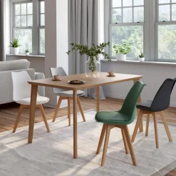 IDMarket 4 chaises scandinaves mix color* Collection Scandinave|Chaises
