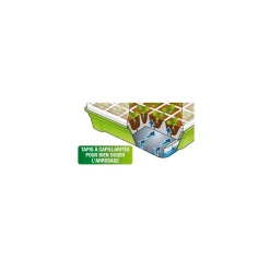 IDMarket 2 Kits de germination pour 80 godets* Serres À Tomates Et Équipement Du Potager