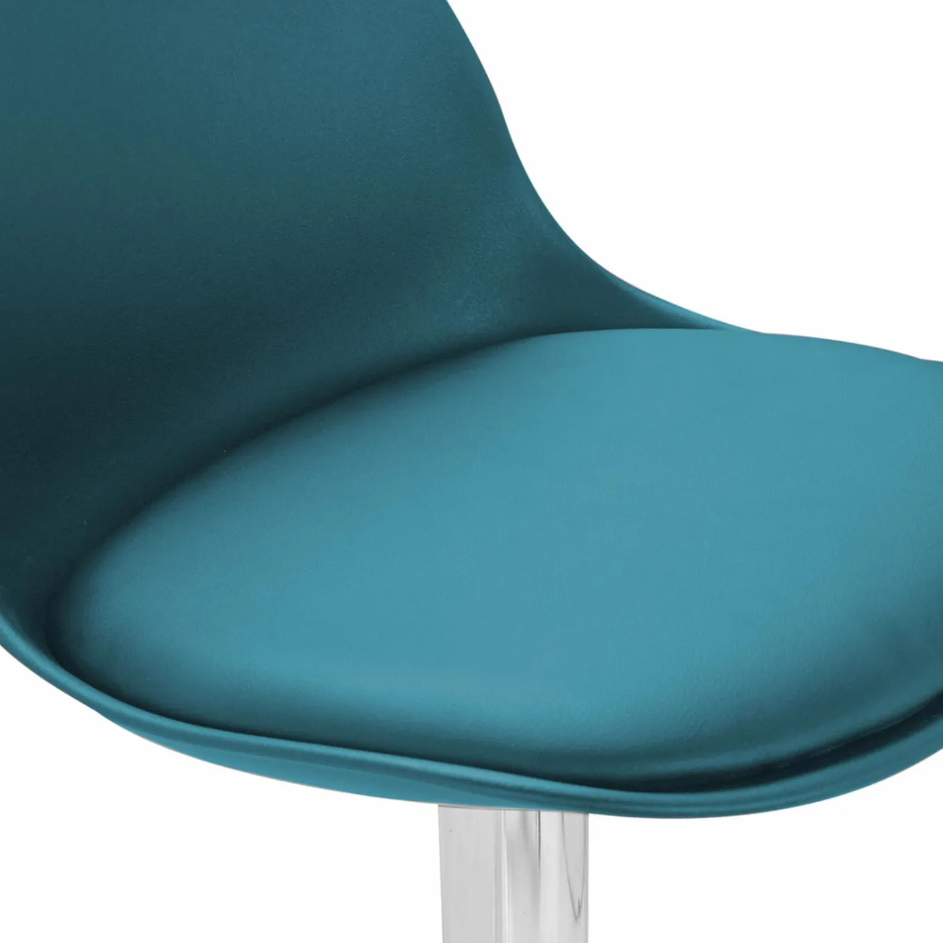 IDMarket 2 tabourets de bar design bleu canard* Collection Contemporaine|Tabourets De Bar