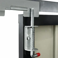 IDMarket Abri de jardin acier galvanisé gris 2,2 m²* Abris De Jardin