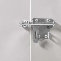 IDMarket Abri de jardin multi-rangements en métal gris clair* Abris De Jardin