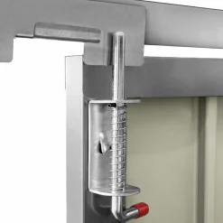 IDMarket Abri de jardin multi-rangements en métal gris clair* Abris De Jardin