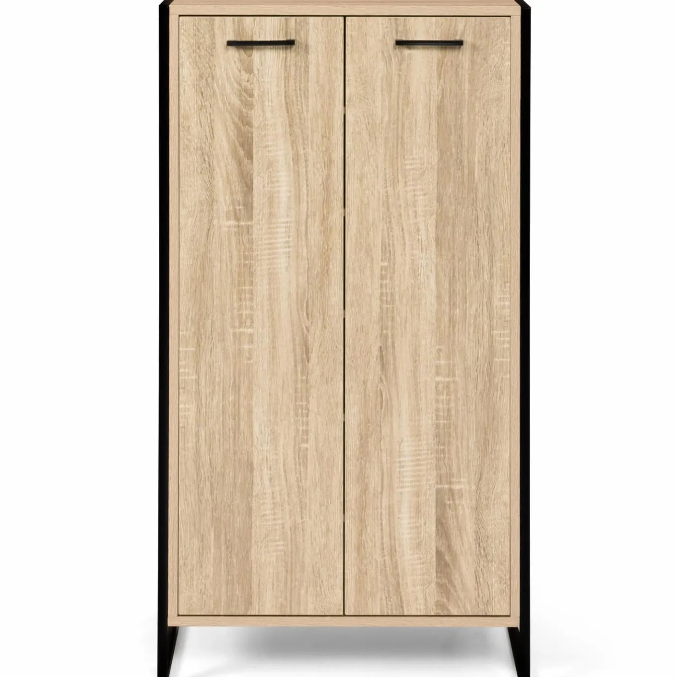 IDMarket Armoire à chaussures industrielle bois et métal* Petits Meubles|Meubles À Chaussures