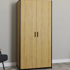 IDMarket Armoire grande capacité avec penderie et étagères* Rangement Et Accessoires|Meubles Hauts