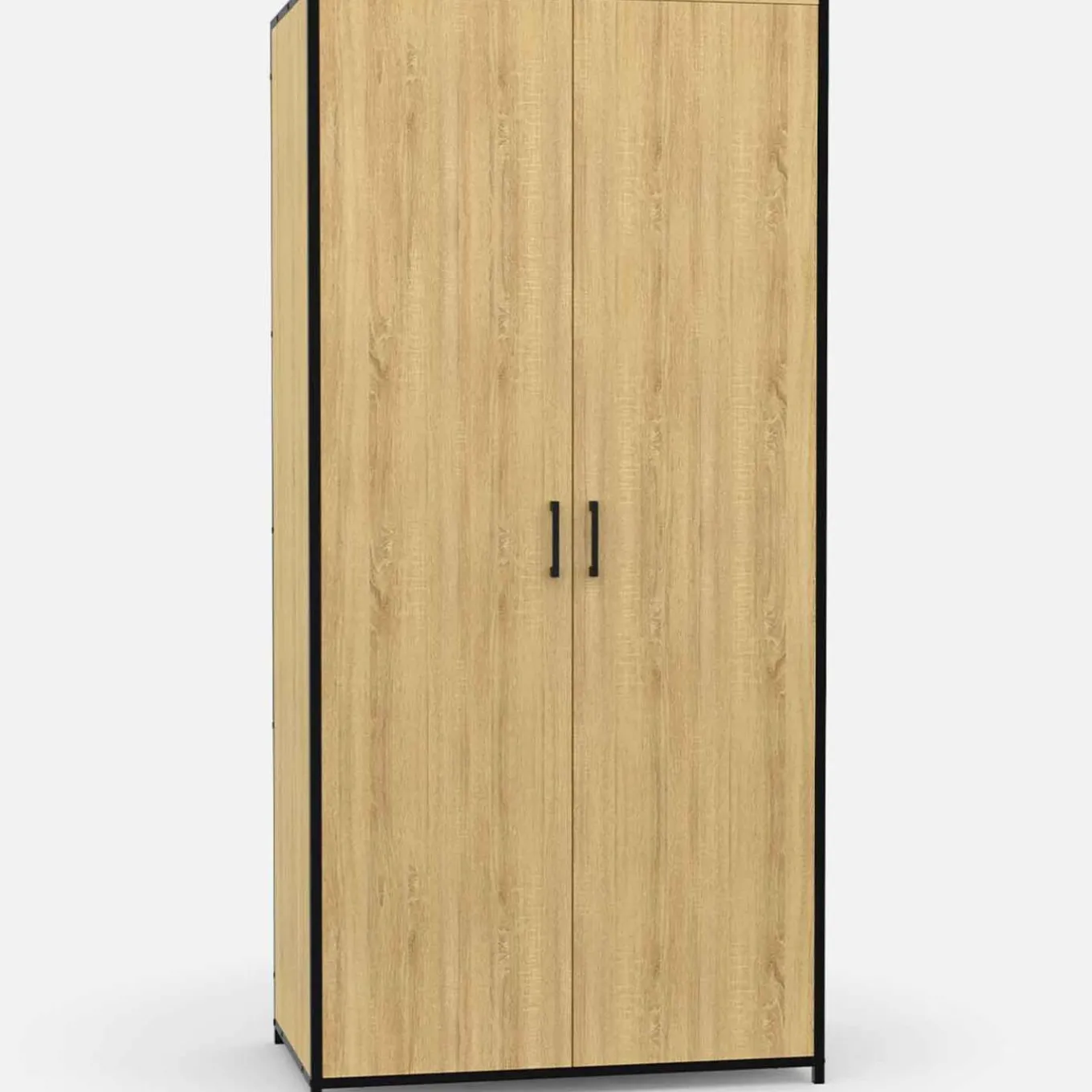 IDMarket Armoire grande capacité avec penderie et étagères* Rangement Et Accessoires|Meubles Hauts