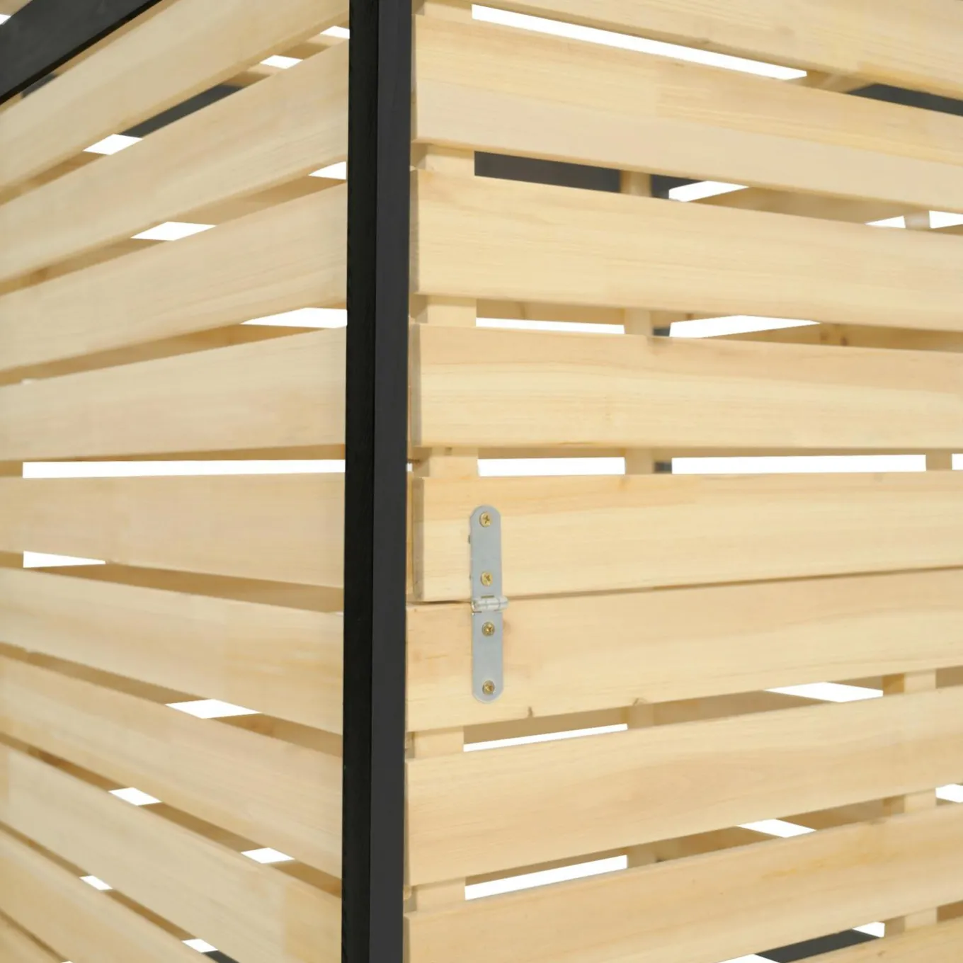 IDMarket Bac à compost en bois 500L* Entretien Du Jardin Et Accessoires