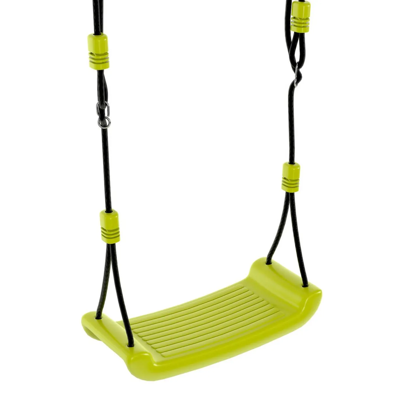 IDMarket Balançoire 3 agrès portique avec 2 balançoires, 1 face à face et toboggan*Enfant Jeux Enfant|Loisirs Et Jeux D'Exterieur