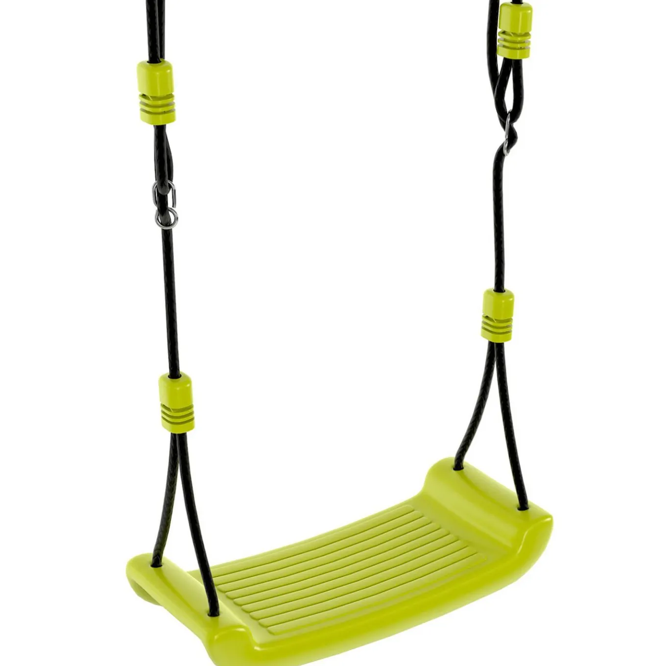 IDMarket Balançoire 4 portiques pour jardin avec panier de basket et but de foot*Enfant Jeux Enfant|Loisirs Et Jeux D'Exterieur