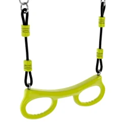 IDMarket Balançoire 4 portiques pour jardin avec panier de basket et but de foot*Enfant Jeux Enfant|Loisirs Et Jeux D'Exterieur