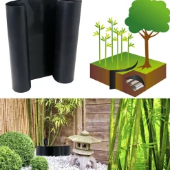IDMarket Barrière anti-rhizomes contre racines de bambou* Entretien Du Jardin Et Accessoires