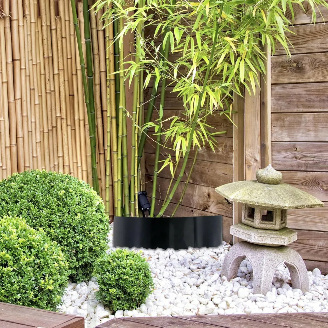 IDMarket Barrière anti-rhizomes contre racines de bambou* Entretien Du Jardin Et Accessoires