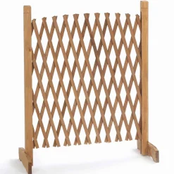 IDMarket Barrière extensible en bois* Barrières Extensibles|Accessoires Animaux