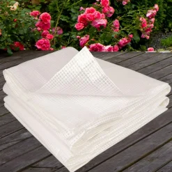 IDMarket Bâche armée transparente 8x12 m renforcée* Bâches Découpables Et Accessoires