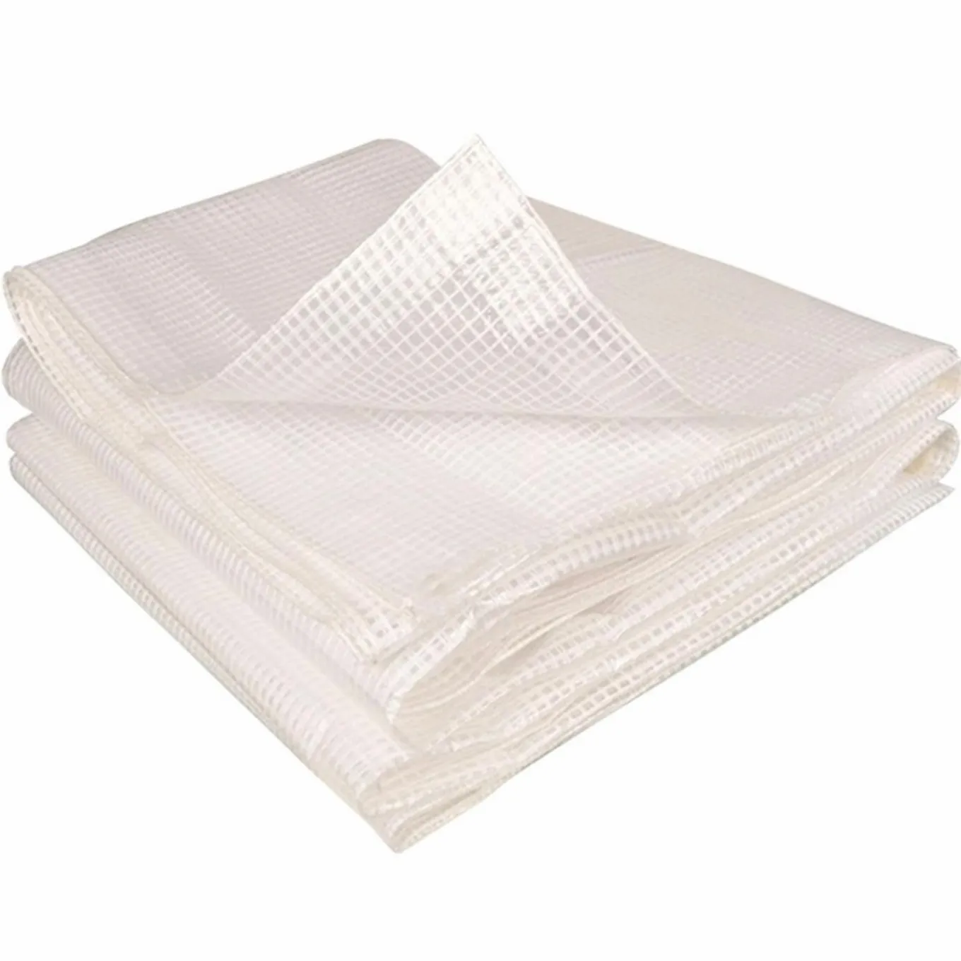 IDMarket Bâche de rechange pour serre tunnel 12m² blanche* Bâches Pour Serres Et Accessoires