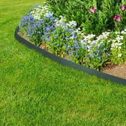 IDMarket Bordure de jardin flexible verte à planter* Bordures De Jardin