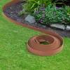 IDMarket Bordure de jardin flexible marron terracotta à planter* Bordures De Jardin