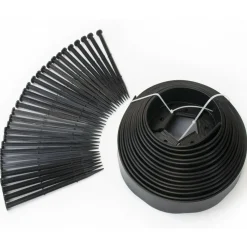 IDMarket Bordurette de jardin à planter 10 m* Bordures De Jardin