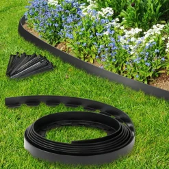 IDMarket Bordurette de jardin à planter 10 m* Bordures De Jardin