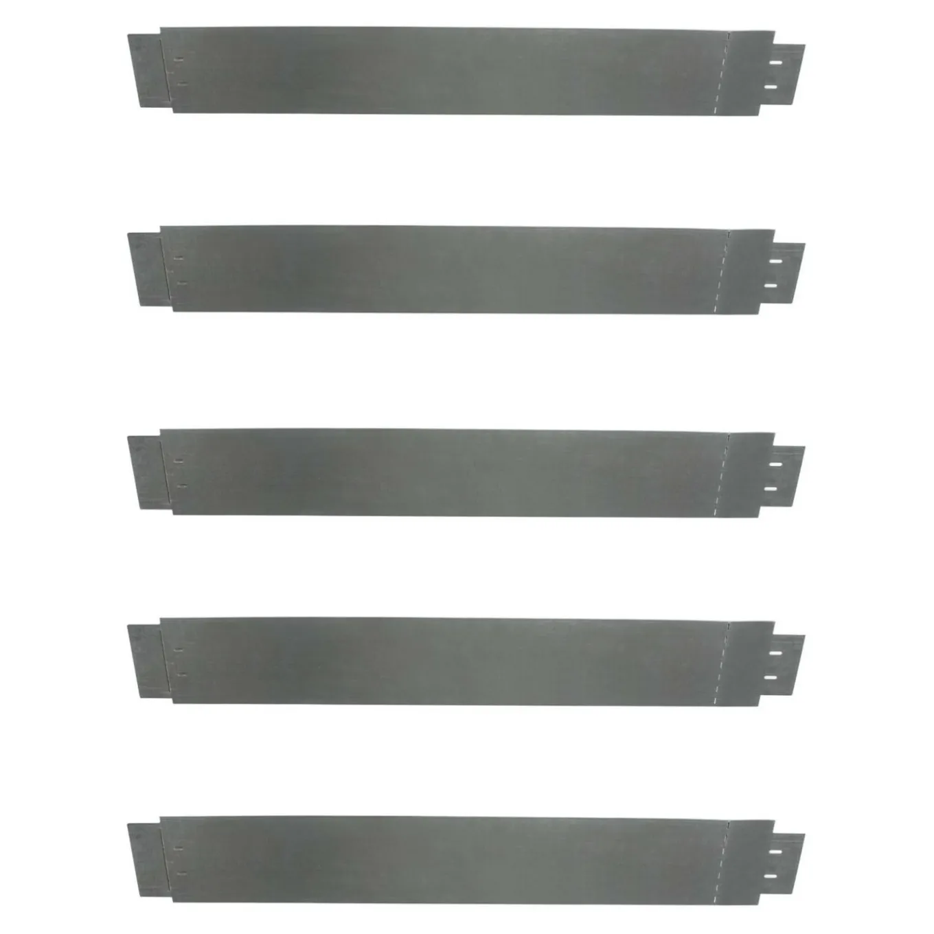 IDMarket Bordurette de jardin en acier 5 m* Bordures De Jardin