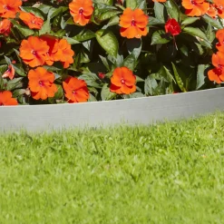 IDMarket Bordurette de jardin en acier 5 m* Bordures De Jardin
