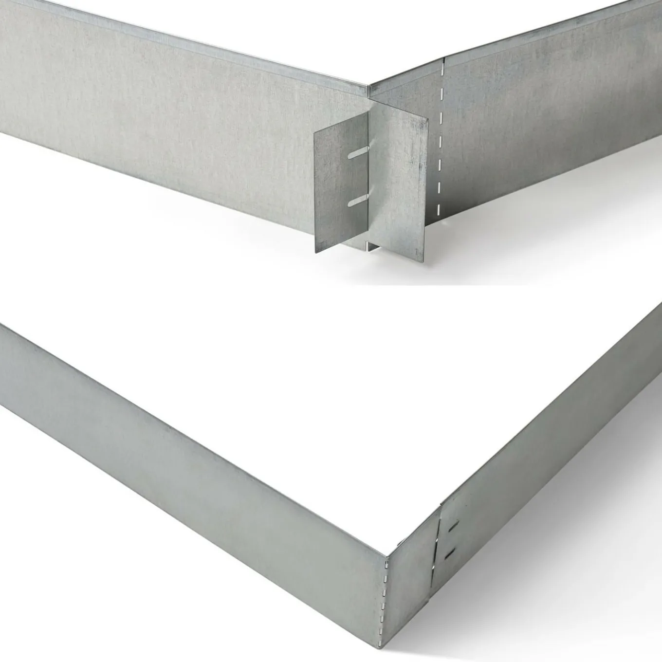 IDMarket Bordurette de jardin en acier 5 m* Bordures De Jardin