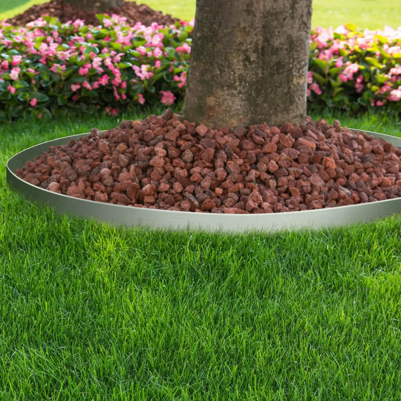 IDMarket Bordurette de jardin en acier 5 m* Bordures De Jardin