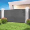 IDMarket Brise vue gris 1,8 m x 10 m occultant 300 g m²* Brise-Vues