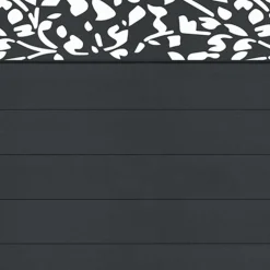 IDMarket Brise vue occultant effet lames de clôture motifs FLOWER 1,5 x 10M 160 gr/m²* Brise-Vues