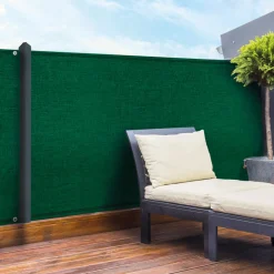 IDMarket Brise vue vert 1,5m x 10m occultant 90g/m²* Brise-Vues