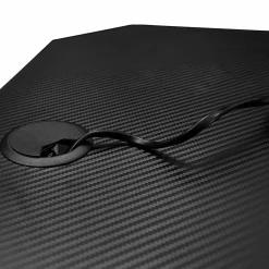 IDMarket Bureau gamer noir 120 cm* Bureaux Design|Bureaux Avec Plan De Travail