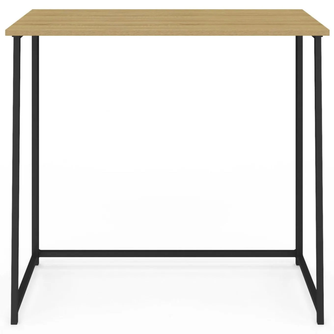 IDMarket Bureau pliable industriel bois et métal* Bureaux Design|Bureaux De Travail