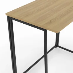 IDMarket Bureau pliable industriel bois et métal* Bureaux Design|Bureaux De Travail