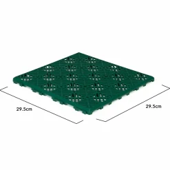 IDMarket Caillebotis extérieur en plastique vert* Entretien Du Jardin Et Accessoires