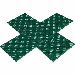 IDMarket Caillebotis extérieur en plastique vert* Entretien Du Jardin Et Accessoires