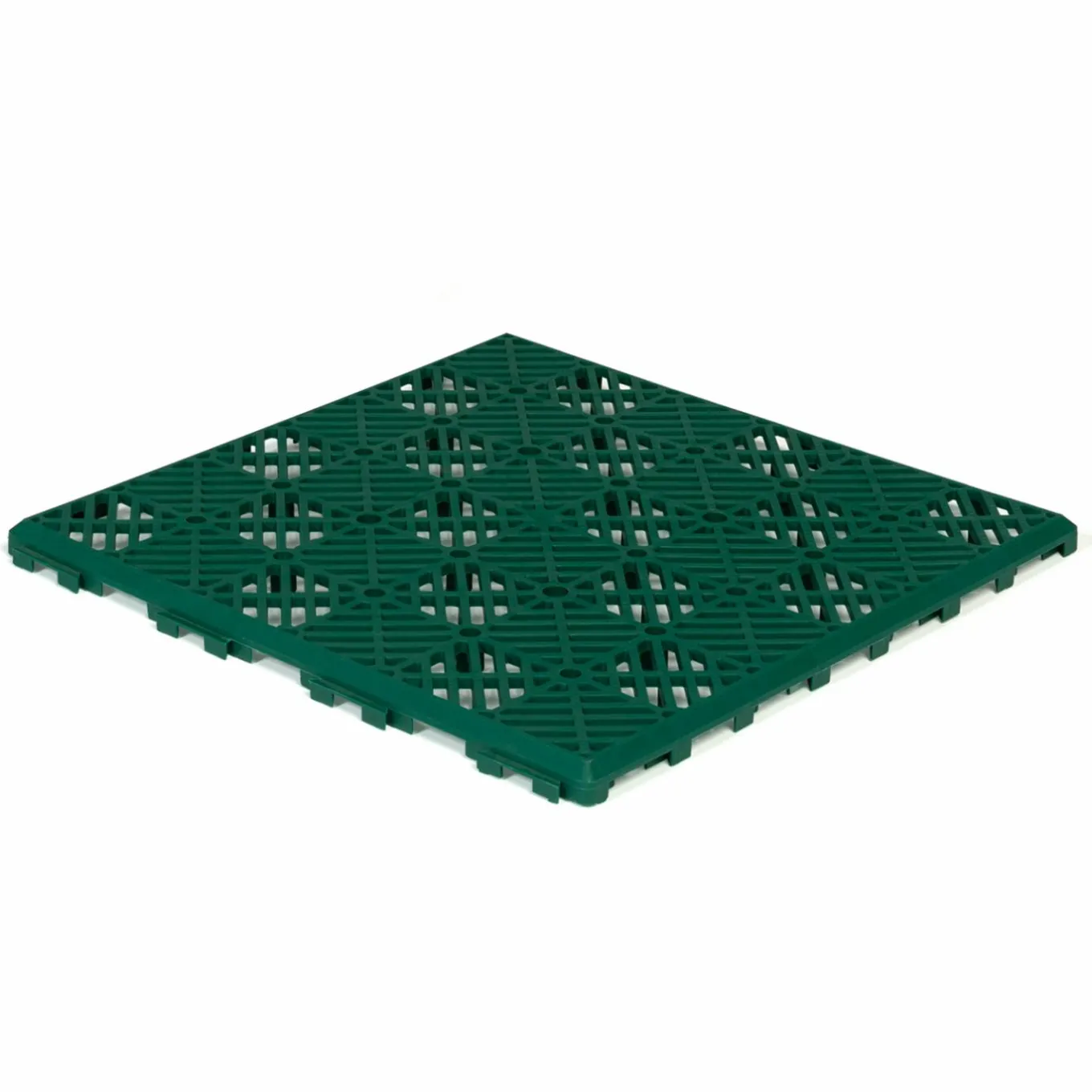 IDMarket Caillebotis extérieur en plastique vert* Entretien Du Jardin Et Accessoires