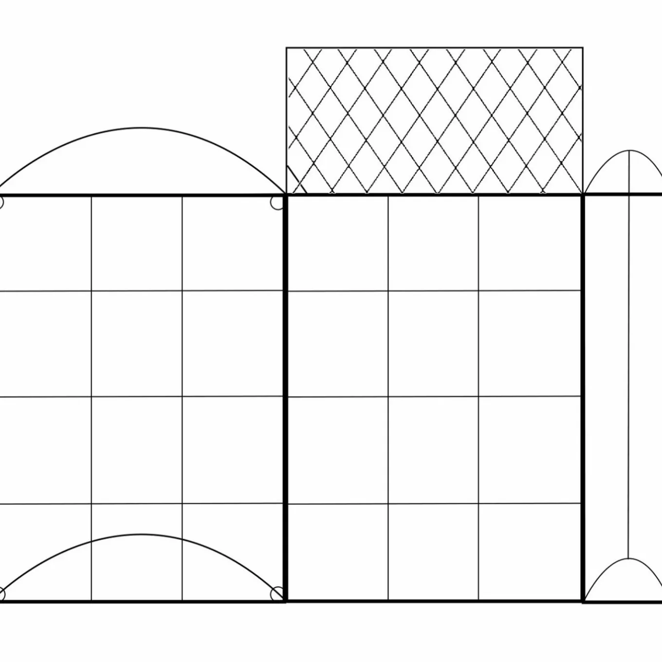 IDMarket Carré potager en métal avec serre à tomates + treillis + housse* Carrés Potager