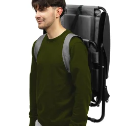 IDMarket Chaises de plage pliantes gris anthracite avec dossier inclinable* Fauteuils De Jardin|Salons De Jardin