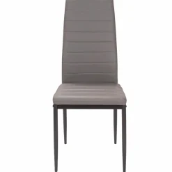 IDMarket Chaises de salle à manger grises ROMANE* Collection Contemporaine|Salle À Manger Complète