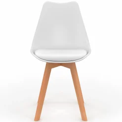 IDMarket Chaises scandinaves mix color vertes, grises et blanches* Collection Scandinave|Salle À Manger Complète