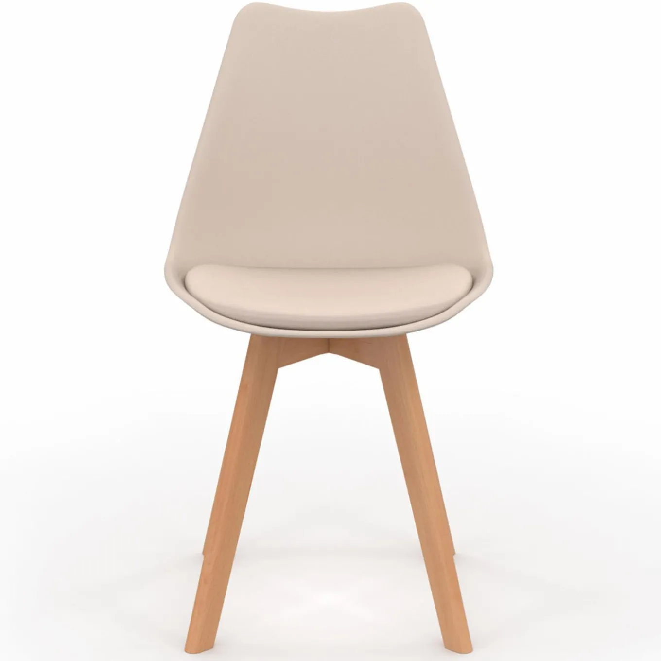 IDMarket Chaises scandinaves mix color terracotta, gris, beige* Collection Scandinave|Salle À Manger Complète