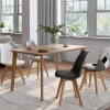 IDMarket Chaises scandinaves patchworks noirs, gris et blancs* Collection Scandinave|Chaises