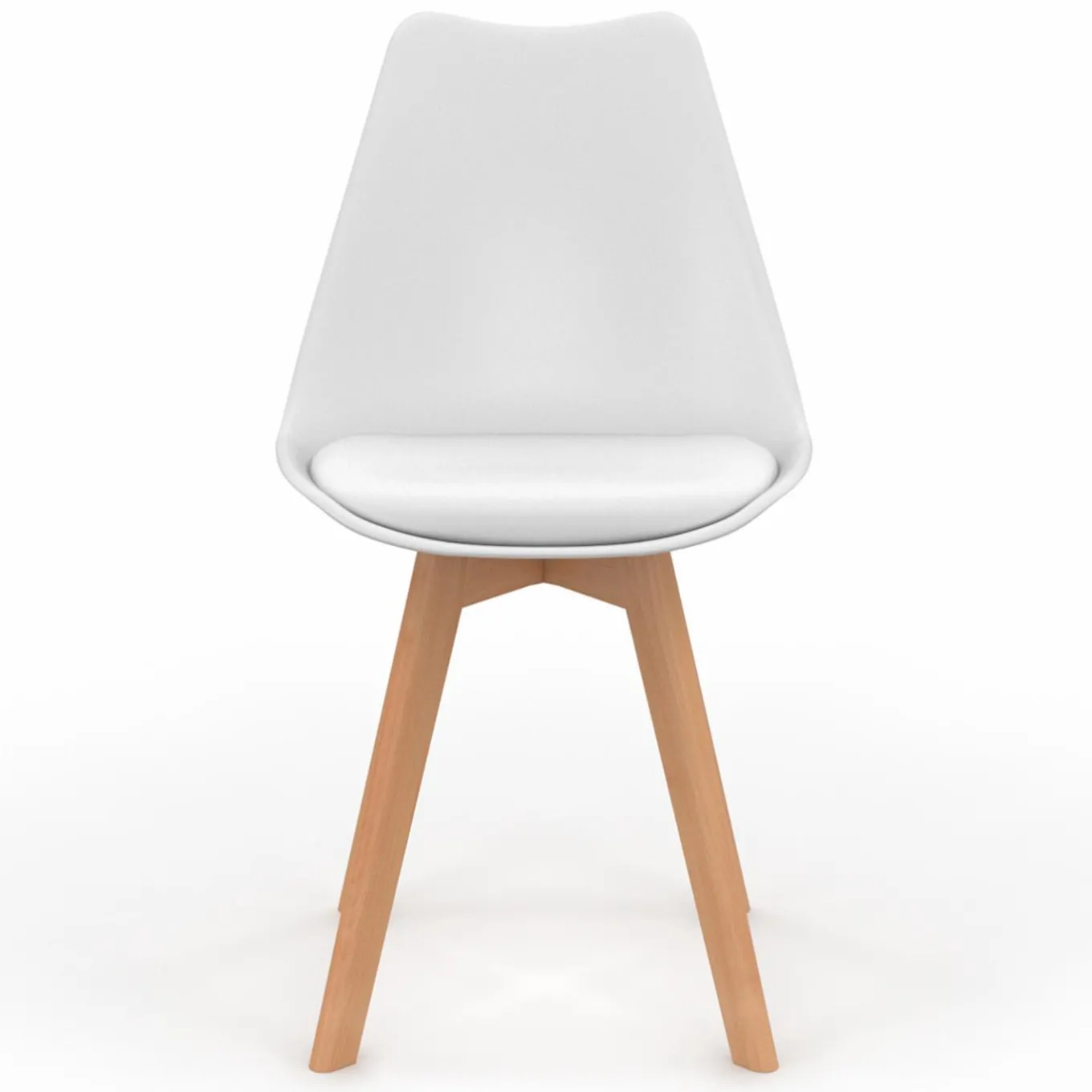 IDMarket Chaises scandinaves rose pastel, gris, blanc avec coussin* Collection Scandinave|Salle À Manger Complète