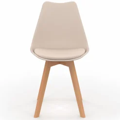 IDMarket Chaises terracotta, gris, beige style scandinave* Collection Scandinave|Tables Et Chaises