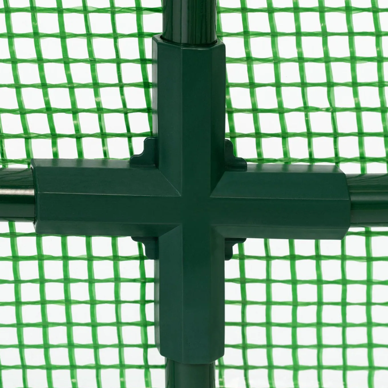 IDMarket Châssis serre de jardin 120 cm vert* Tunnels Et Accessoires De Croissance|Serres À Tomates Et Équipement Du Potager