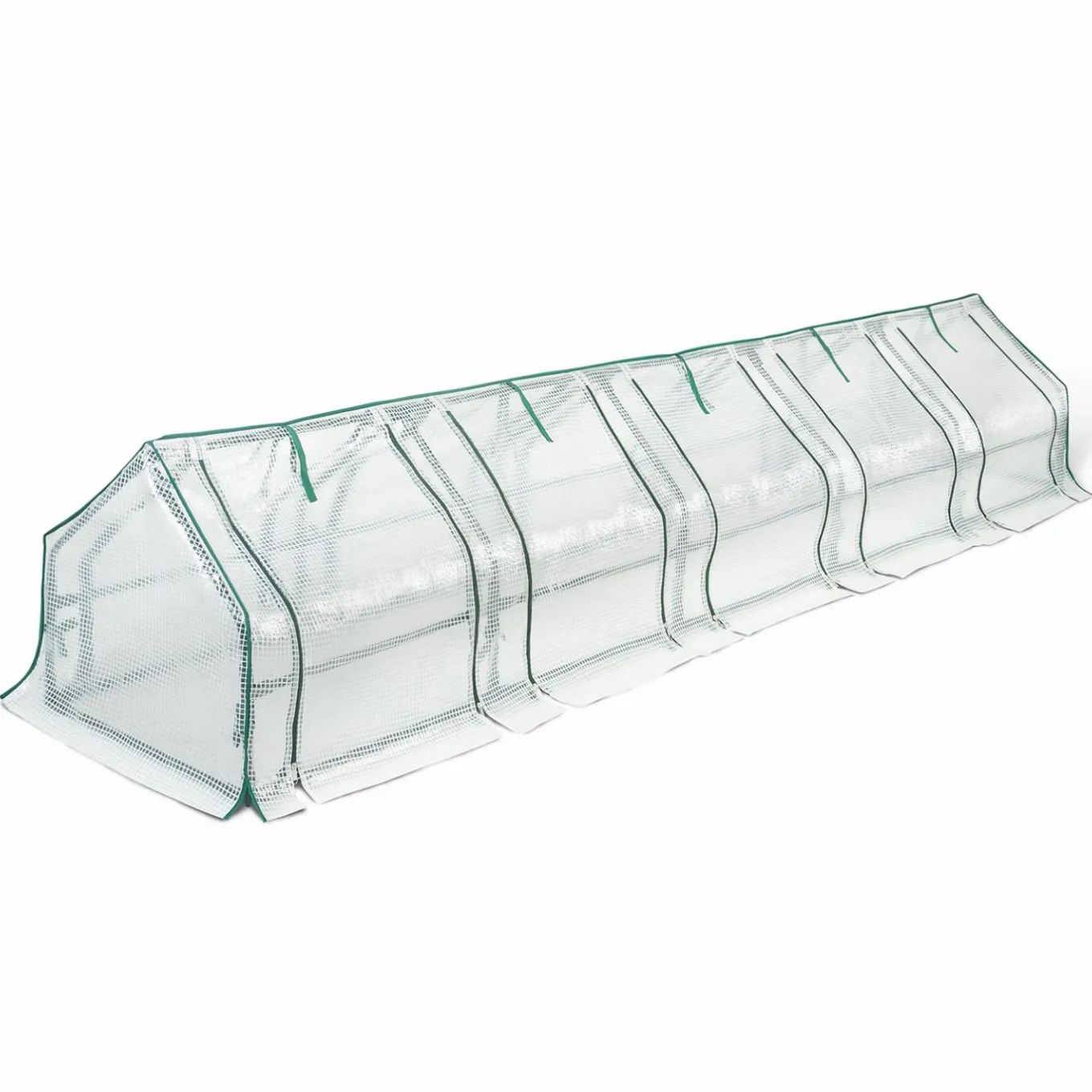 IDMarket Châssis serre de jardin 3m blanche* Tunnels Et Accessoires De Croissance|Serres À Tomates Et Équipement Du Potager