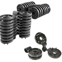 IDMarket Clips et attaches brise vue x20 pcs* Brise-Vues