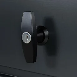 IDMarket Coffre de jardin verrouillable en métal gris anthracite 600 L* Coffre De Jardin|Abris De Jardin